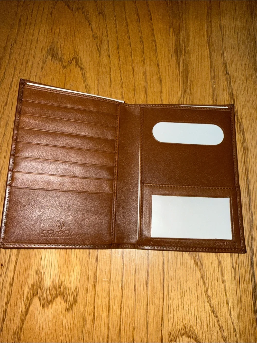 Brooks Brother’s Brown Leather Passport Wallet